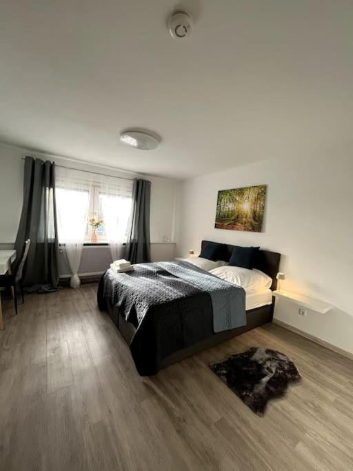 Familienwohnung Naehe Europapark, Messe, Gifiz See Offenburg Exterior foto